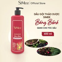 Dầu gội tóc dầu tinh chất từ thiên nhiên đem lại mái tóc bồng bềnh - Chai dầu gội đầu Simee thảo dược dung tích 600ml