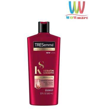 Dầu gội Tresemme Keratin smooth white marula oil 650g
