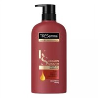 Dầu gội TRESEMME Keratin Smooth Thái Lan 450ml màu đỏ 5in 1 suôn mượt vào nếp