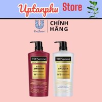 Dầu Gội Tresemmé Keratin Smooth Tinh Dầu Argan & Keratin Vào Nếp Suôn Mượt 640g
