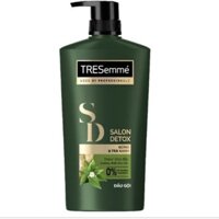 Dầu Gội Tresemme Salon Detox 650G Trà xanh và gừng