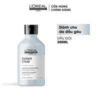Dầu gội trị gàu loreal instant clear shampoo 300ml