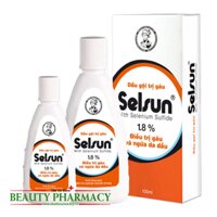Dầu gội trị gàu Selsun 1.8% - Dành cho người bị gàu nặng đến rất nặng (chai 100ml)