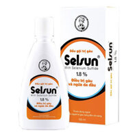 Dầu gội trị gàu Selsun With Selenium Sulfide, điều trị gàu và ngứa da đầu