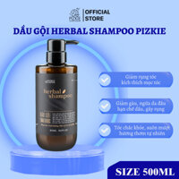 Dầu Gội Từ Thiên Nhiên PIZKIE 500ML ORGANIC Giúp Chăm Sóc Da Dầu Chắc Khỏe Hỗ Trợ Mọc Tóc