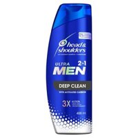 Dầu gội và dầu xả Head & Shoulders Ultramen 2 trong 1 làm sạch sâu chống gàu 400ml