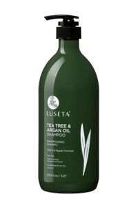 DẦU GỘI VÀ DẦU XẢ LUSETA TEA TREE &amp; ARGAN OIL 1000ML - 1000ml - Dầu gội