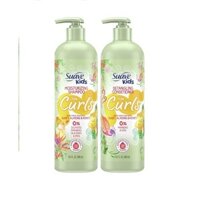 DẦU GỘI VÀ DẦU XẢ Suave Kids dành cho tóc xoăn dành cho trẻ em 488ml (Mỹ)