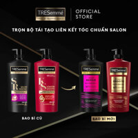 Dầu gội và dầu xả TRESEMME  Keratin Smooth chai 640Ml, phục hồi hư tổn cho tóc vào nếp suôn mượt