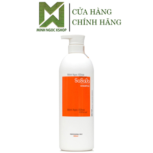 dầu gội và hoàn hình sasaba vuông 800ml