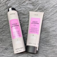 DẦU GỘI VÀ MẶT NẠ DƯỠNG MÀU TÓC NHUỘM (MÀU TÍM) LAKME TEKNIA VIOLET LAVENDER 300ML
