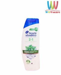 Dầu gội và xả 2 trong 1 Head & Shoulders Menthol Fresh 360ml (Ý)