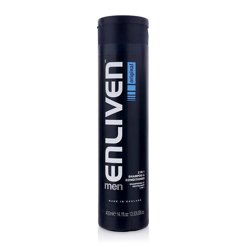 Dầu gội và xả dưỡng tóc Enliven Mens 2 in 1 Shampoo conditioner 400ml