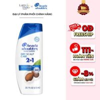 Dầu Gội và Xả Hỗ Trợ Giảm Gàu Cho Da Khô Head & Shoulders Dry Scalp Care With Almond Oil Shampoo + Conditioner