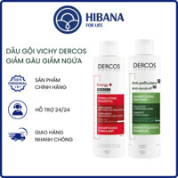 Dầu Gội Vichy Sạch Gàu Cho Da Đầu Dầu, Ngứa Dercos Technique Anti-Dandruff Normal To Oily Hair 200ml