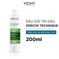 Dâu Gôi Vichy Sạch Gau Danh Cho Da Đâu Nhay Cam Dercos Anti-Dandruff 200ml