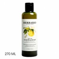 Dầu gội vỏ bưởi bồ kết Herbario 270ml