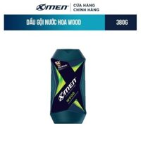 Dầu Gội X-Men Nước Hoa Wood 380G (Tặng Xà Bông Cục X-Men Wood 90G)