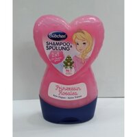 Dầu gội xả 2 trong 1 cho bé gái - Bübchen Shampoo & Spülung Prinzessin Rosalea (230ml)