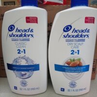 Dầu gội xả 2in 1 Head & Shoulders 950 ml