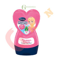 Dầu Gội Xả 2in1 230ml Shampoo & Spulung Prinzessin Rosalea Dịu Nhẹ Cho Bé Bubchen Công Chúa