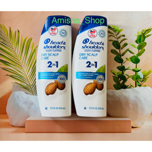 Dầu gội xả 2in1 Head and Shoulder Hạnh Nhân - Mỹ 400ml