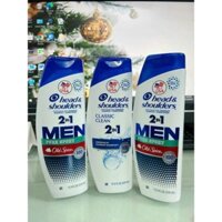 Dầu gội xả 2in1 Head and Shoulder   💕 Chai : 370ml 💕‼️ Hàng MỸ 🇺🇸🇺🇸🇺🇸