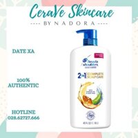 Dầu Gội Xả 2in1 Head And Shoulder Whit Almond Oil & Aloe Vera (1.18L)