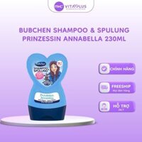 Dầu gội xả 2in1 thuần chay Bubchen Shampoo & Spulung Prinzessin Annabella 230ml