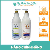 Dầu Gội Xả BB Keratin 2000ml Phục Hồi Hư Tổn Siêu Mượt Siêu Thơm Hàng Chính Hãng- Mỹ phẩm tóc LEVAN