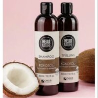 Dầu gội xả bio hello nature hương dừa