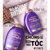 DẦU GỘI + XẢ BIOTIN 385ml