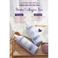 Dầu gội xả biotin colagen 2 in1 mẫu mới 1000 ml