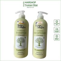 Dầu gội xả Biotin Collagen Oil Control kiềm dầu mượt tóc 1000mlx2 - chính hãng