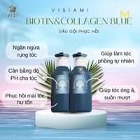 DẦU GỘI XẢ BIOTIN COLLAGEN BLUE XANH HƯƠNG NƯỚC HOA 500ML MS1