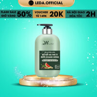 Dầu gội xả bồ kết bưởi QH Lactus Season Dầu gội hà thủ ô chanh gừng ngăn ngừa gàu, kiềm dầu, gãy rụng 500ml