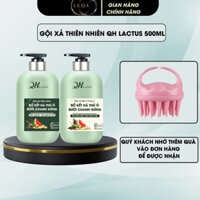 Dầu gội xả bồ kết thiên nhiên QH Lactus Season Dầu gội hà thủ ô chanh gừng ngăn ngừa gàu, kiềm dầu, gãy rụng 500ml