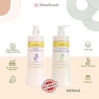 Dầu gội xả cặp Chihtsai phục hồi tóc hư tổn, thành phần an toàn từ thiên nhiên dung tích 1000ml