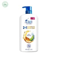 Dầu Gội Xả Chăm Sóc Da Đầu Head & Shoulders 2in1 Tinh Chất Dầu Hạnh Nhân và Lô Hội