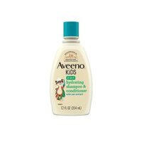 Dầu gội xả cho bé Aveeno Kids 2-in-1 Hydrating Shampoo & Conditioner with Oat Extract 12Oz 354ml