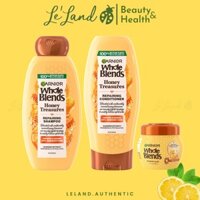 Dầu Gội xả cho tóc khô GARNIER WHOLE BLENDS Repairing 370ml của Mỹ