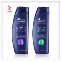 Dầu gội xả chống gàu Head & Shoulders Clinical Strength 2in1 400ml của Mỹ