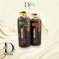 Dầu Gội Xả Collagen Keratin YUKI PLus 2000ml