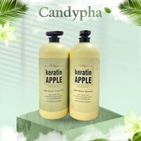Dầu gội xả Collagen Keratin Apple 2000ml | Giảm Rụng Tóc, Kích Mọc Tóc, Phục Hồi Tóc Hư Tổn Candypha