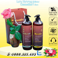 Dầu Gội Xả Collagen Keratin YUKI Chai 800ML