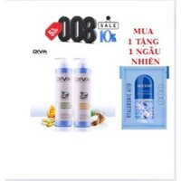 Dầu Gội Xả Diva Argan Oil & Color (Phục Hồi & Giữ Màu) | Made in Italy | 500ML 750ML