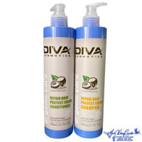 Dầu gội xả DIVA ORGANIC CARE phục hồi và bảo vệ màu nhuộm 500mlx2 ( New 2021 ) - MK