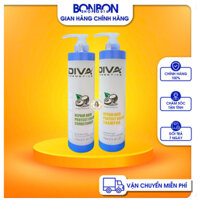 Dầu Gội Xả Diva Phục Hồi Mềm Mượt Giữ Màu Tóc 750ml Bonbonshop2016