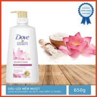 Dầu Gội Xả Dove Oải Hương/ Hoa Sen/  Anh Đào 650g/620g Ngoctoanmart