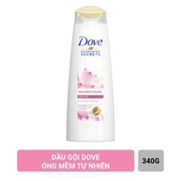 DẦU GỘI XẢ DOVE ÓNG MỀM HƯƠNG HOA SEN NHẬT BẢN & NƯỚC GẠO